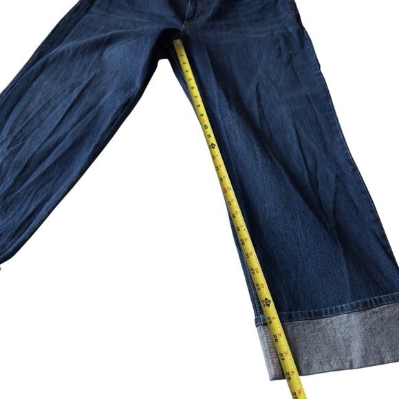 ABERCROMBIE & FITCH The 90's Relaxed Ultra High Rise Curve Love Jeans 32/ 14S - Picture 4 of 8